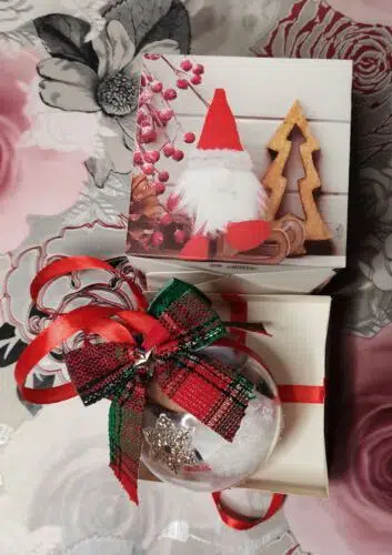 Коледни топки със снимка+ПОДАРЪК празнична кутия - Image 3